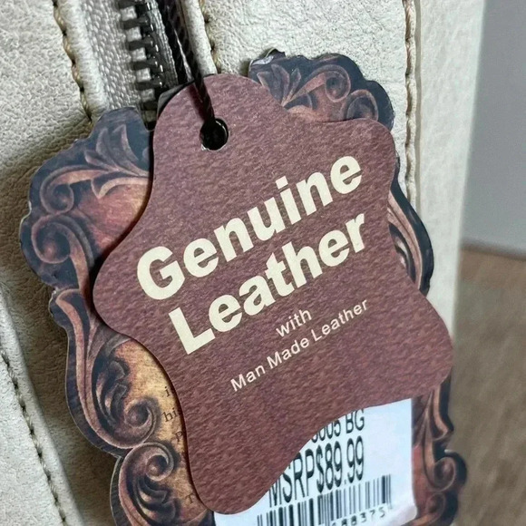 Montana West Trinity Ranch Hair-On Leather Concealed Carry Tote NWT - Picture 15 of 17